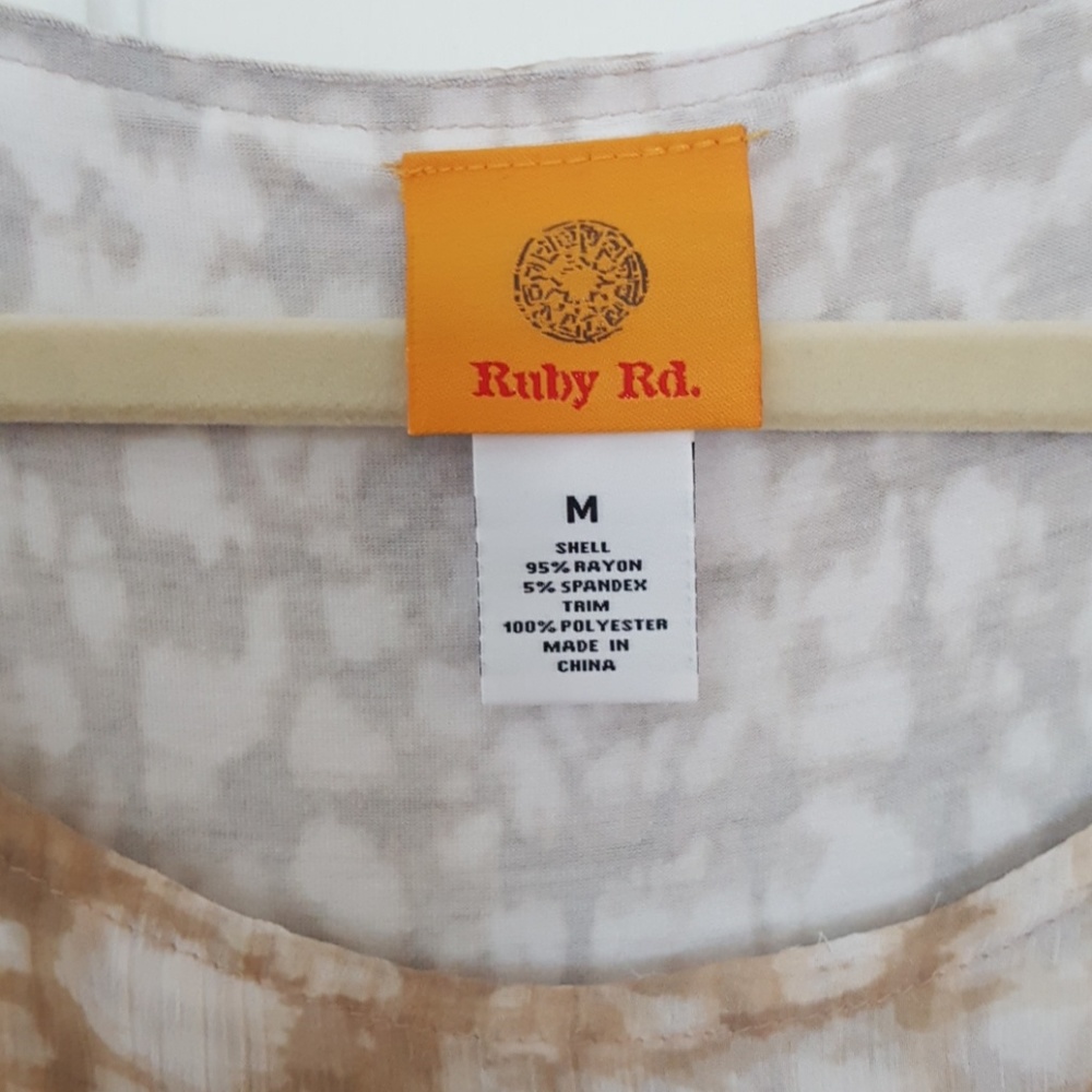 Ruby Rd. Flowing and Comfortable Top - Picture 2 of 4